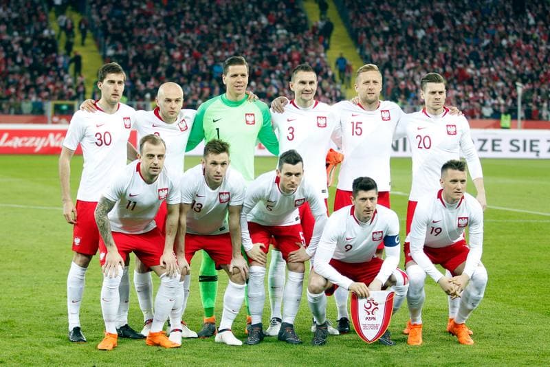 Football. International Friendly. Poland - South Korea. 27.03.2018
