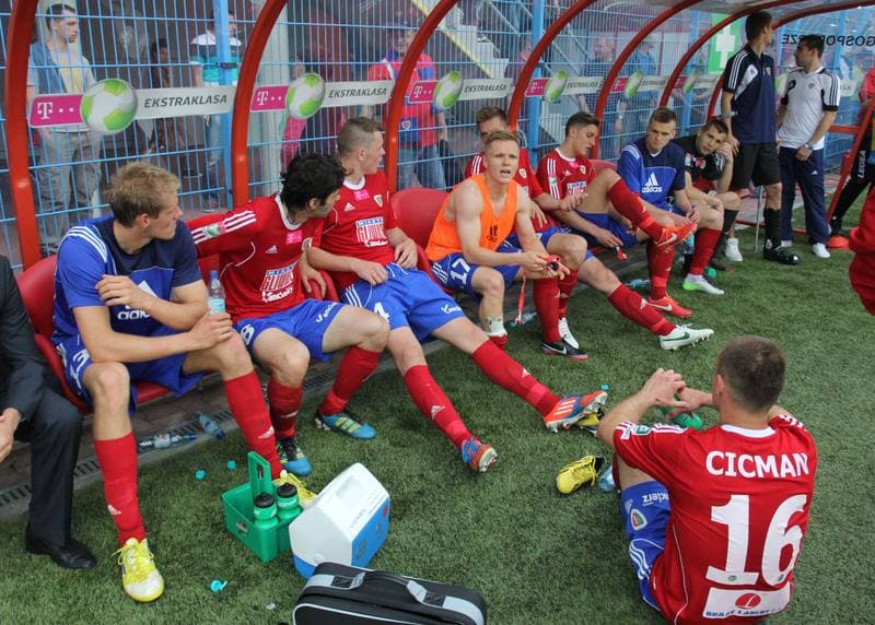 Football. T-Mobile Ekstraklasa. Piast Gliwice - GKS Belchatow. 02.06.2013