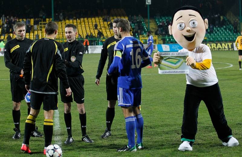 Football. I Liga. GKS Katowice - Miedz Legnica. 29.11.2014