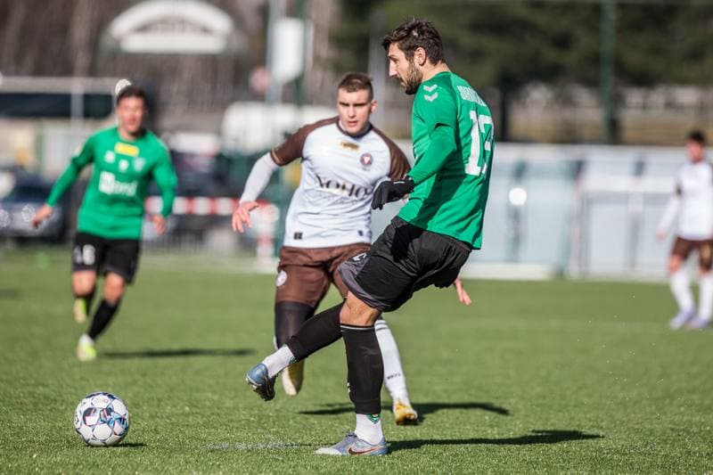 Football. Sparing. GKS Katowice - Garbarnia Krakow. 12.02.2022