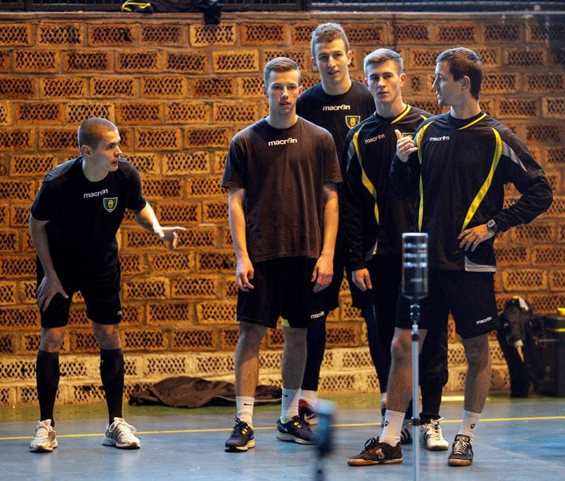 Football. GKS Katowice. Training. 19.01.2015