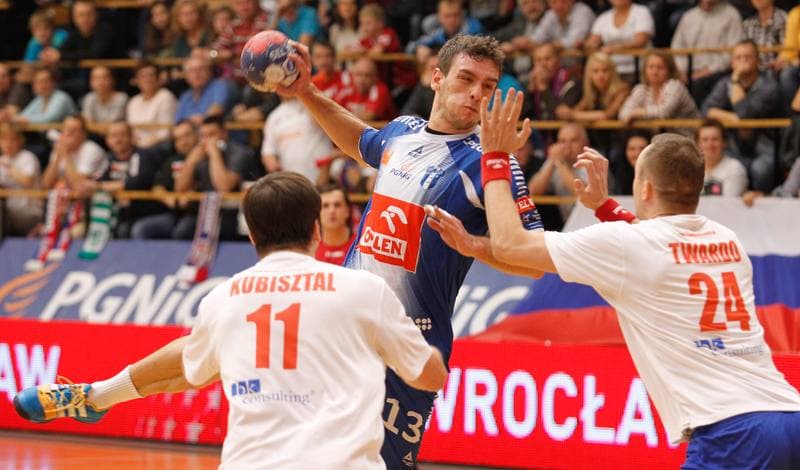 Handball. PGNiG Superliga. Gornik Zabrze - Wisla Plock. 05.11.2014