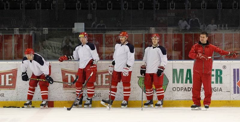 Ice Hockey. Poland national team. Training. 14.04.2025