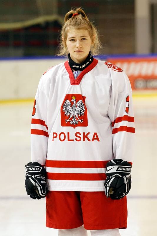 Ice Hockey. Women's U18 Olympic Hope Tournament. Poland - Latvia. 15.12.2017