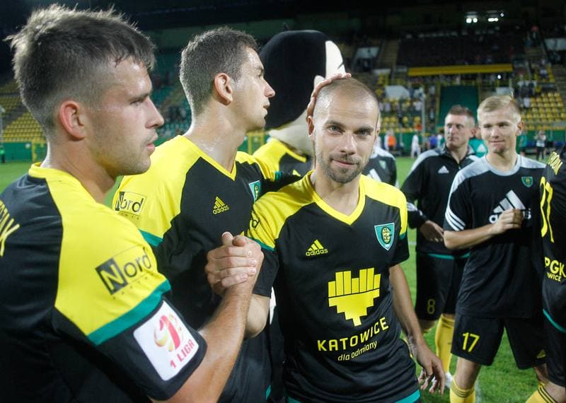 Football. Polish First League. GKS Katowice - Wigry Suwalki. 01.08.2015