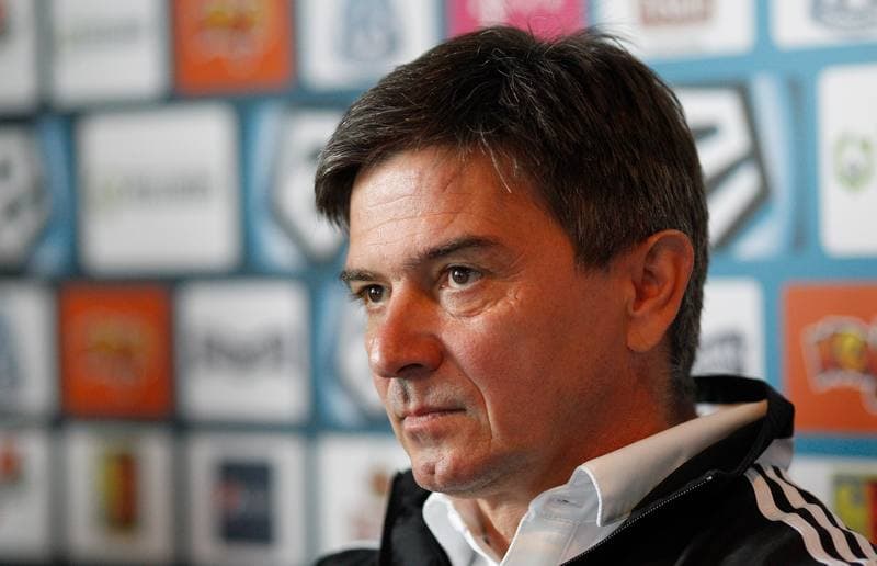 Football. Ruch Chorzow. Press Conference. 10.09.2015