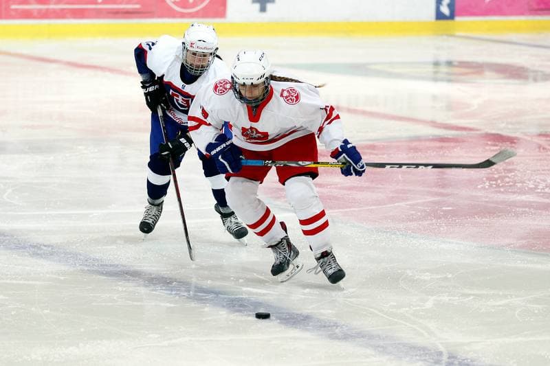Ice Hockey. Women's National Team. Poland - Slovakia. 12.11.2017