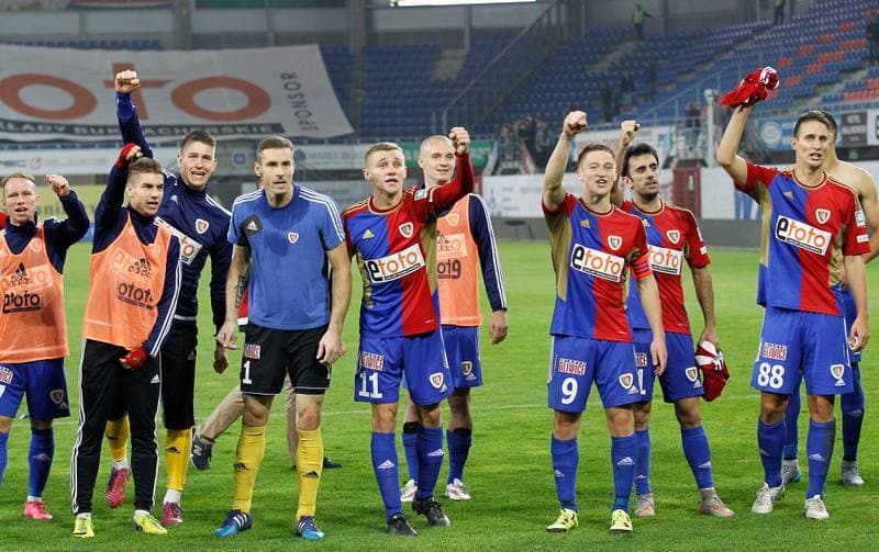 Football. PKO BP Ekstraklasa. Piast Gliwice - Wisla Krakow. 03.10.2015