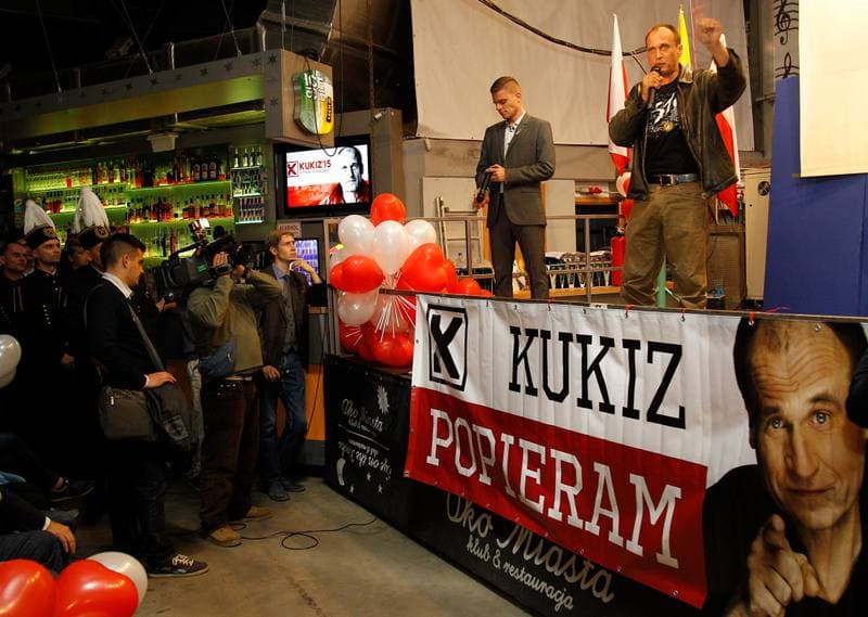 Pawel Kukiz. Kukiz 15. Press Conference. 06.10.2015