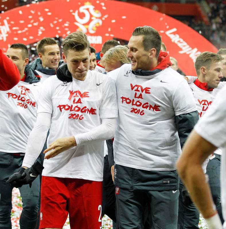 Football. UEFA Euro Qualifiers. Poland - Ireland. 11.10.2015
