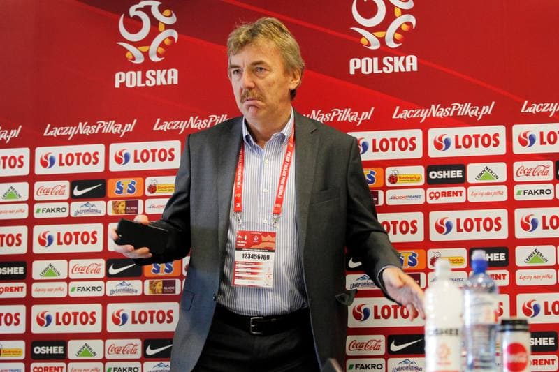 Football. Poland national team. Press Conference. 10.10.2018
