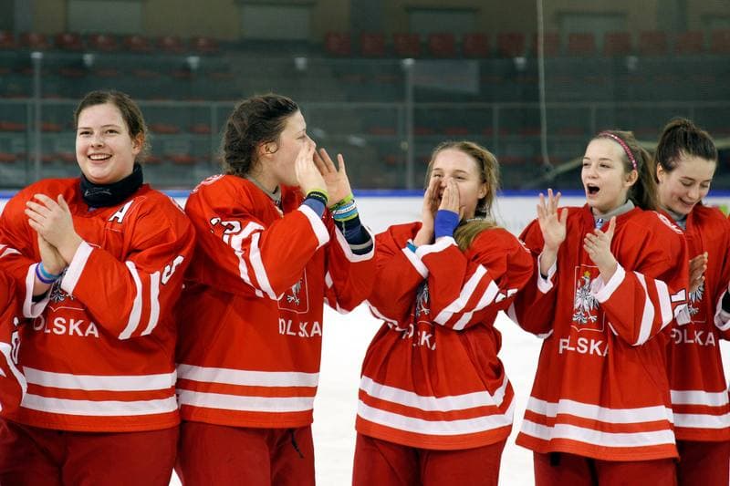 Ice Hockey. U18 Women's World Championship. Poland - Great Britain. 11.01.2017