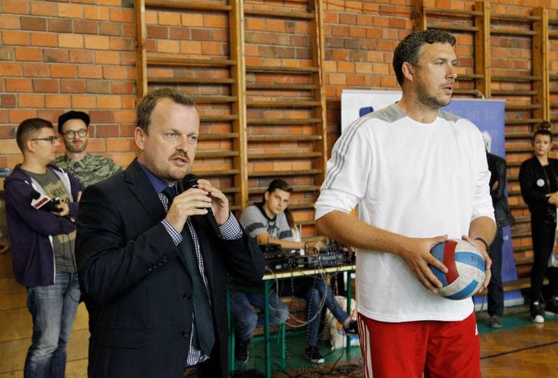 Football. Sosnowiec. Press Conference. 07.10.2015