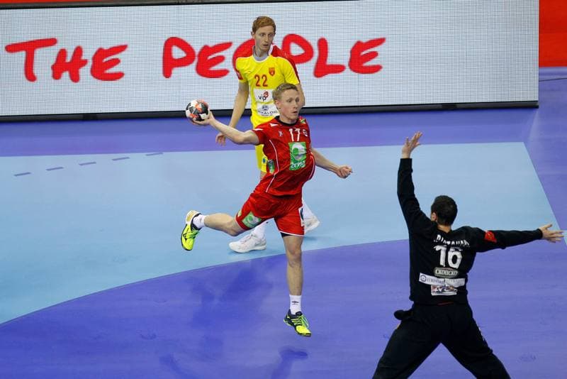 Handball. EHF Euro 2016. Macedonia - Norway. 25.01.2016