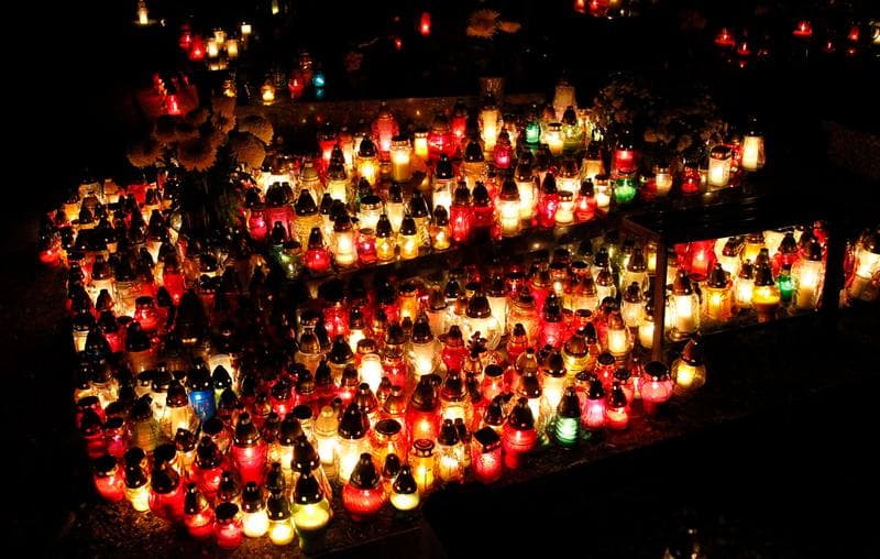 All Saints' Day. Tychy. 01.11.2015