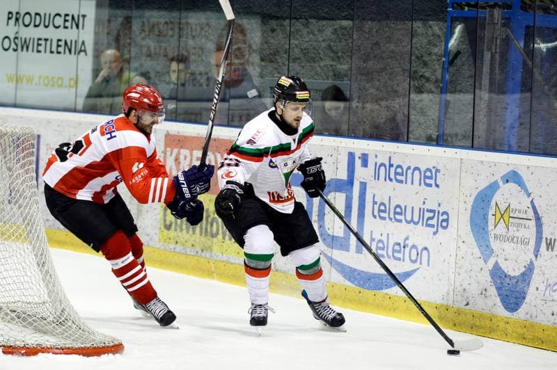 Ice Hockey. Polish Hockey League. GKS Tychy - Comarch Cracovia. 18.03.2016