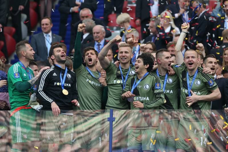 Football. Polish Cup Final. Lech Poznan - Legia Warsaw. 02.05.2016