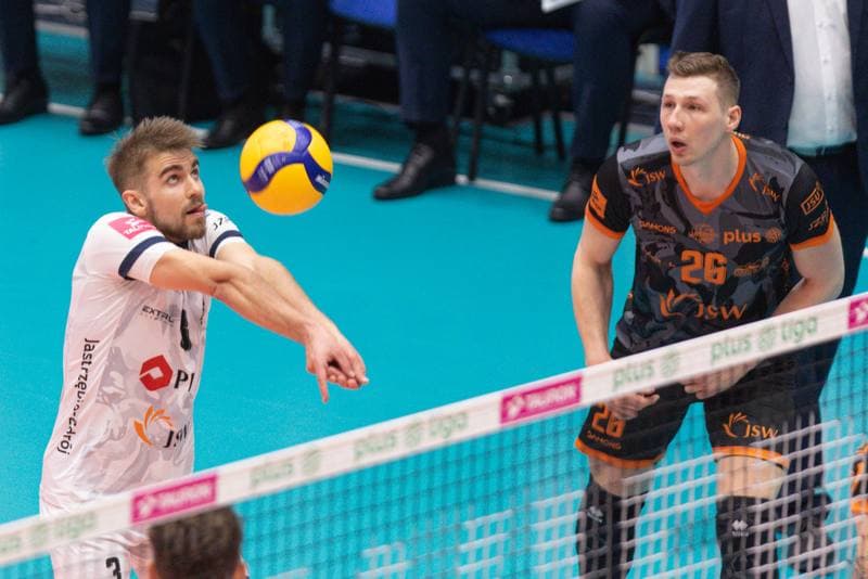 Volleyball. PlusLiga. Aluron CMC Warta Zawiercie - Jastrzebski Wegiel. 24.04.2024