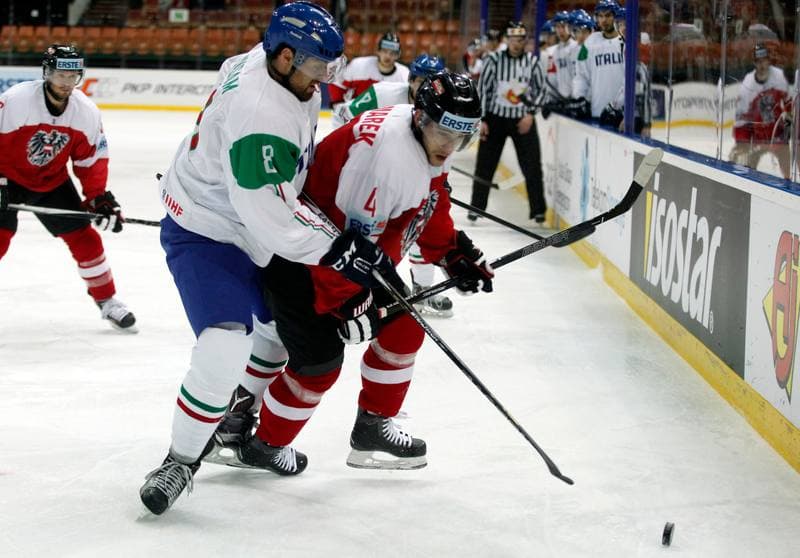 Ice Hockey. World Championship Division 1A. Austria - Italy. 26.04.2016