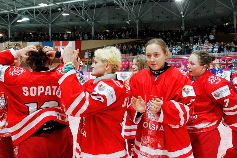 Ice Hockey. Women's U18 World Championship Division 1B. Poland - Great Britain. 12.01.2018