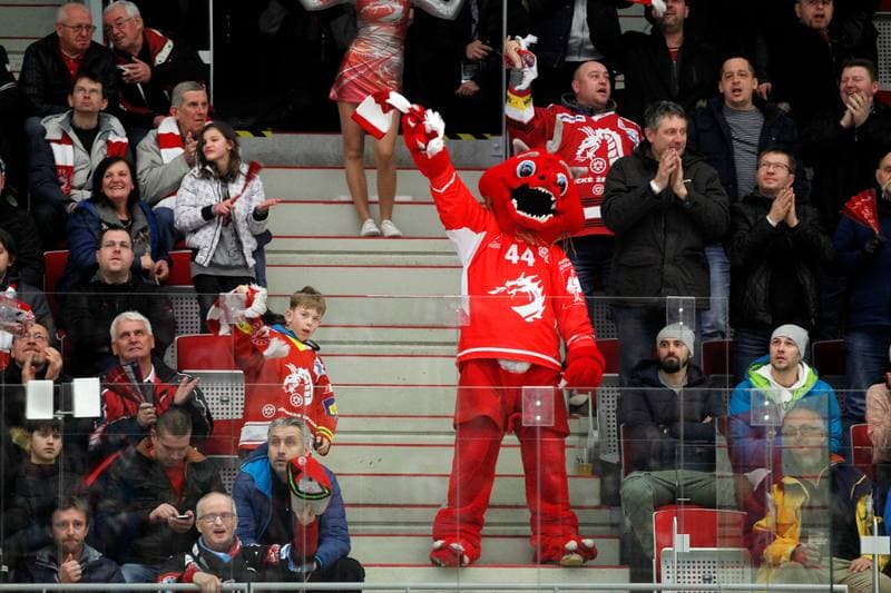 Ice Hockey. Champions Hockey League. Ocelari Trinec - JYP Jyvaskyla. 16.01.2018