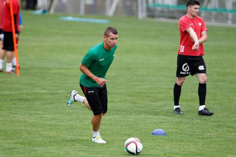 Football. GKS Tychy. Training. 27.06.2016