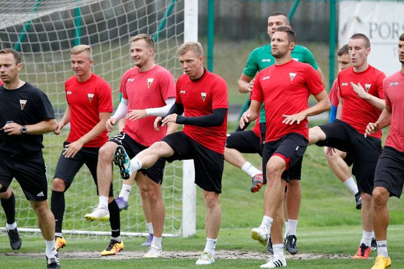 Football. GKS Tychy. Training. 27.06.2016