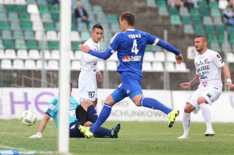 Football. I Liga. Zaglebie Sosnowiec - Pogon Siedlce. 06.08.2016