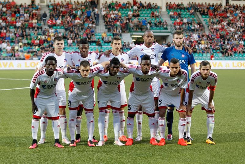 Football. Champions League. AS Trencin - Olimpija Ljubljana. 20.07.2016