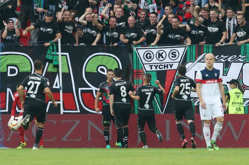 Football. I Liga. GKS Tychy - Gornik Zabrze. 14.08.2016