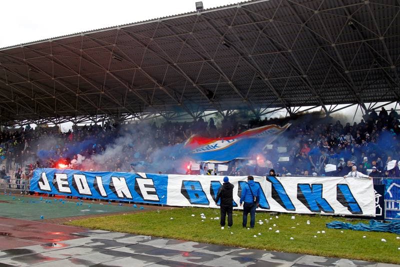 Football. Fortuna Narodni Liga. FK Fotbal Trinec - Banik Ostrava. 19.11.2016