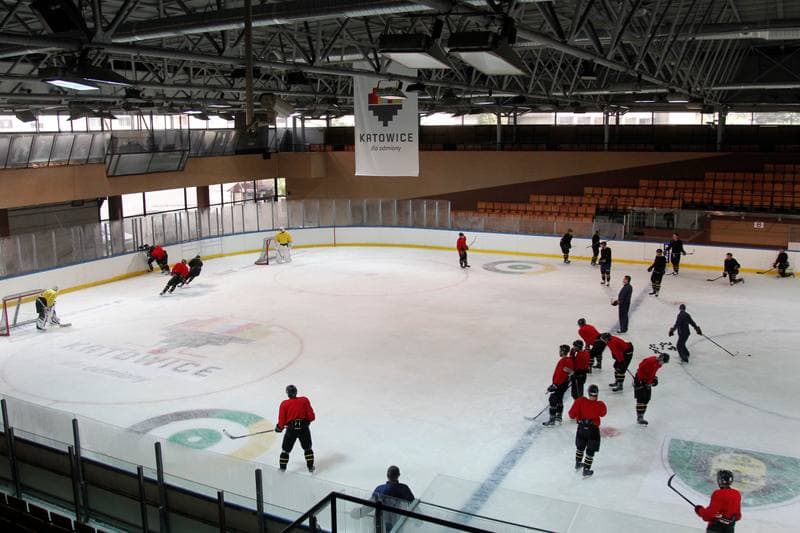 Ice Hockey. KH GKS Katowice. Training. 22.09.2016