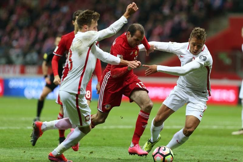 Football. World Cup Qualifiers. Poland - Armenia. 11.10.2016
