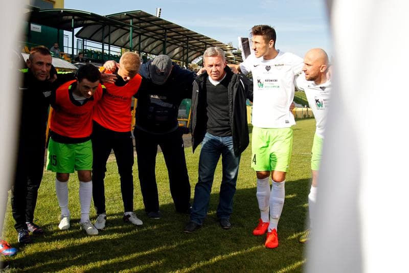 Football. II Liga. Rozwoj Katowice - Polonia Warszawa. 15.10.2016