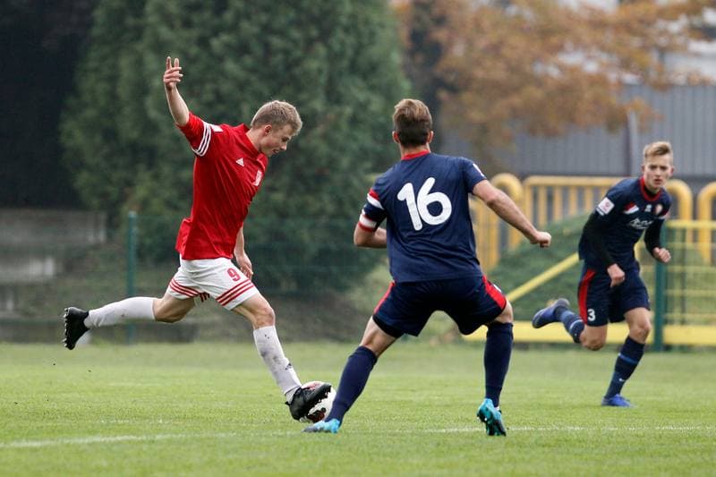 Football. Centralna Liga Juniorow. Gwarek Zabrze - FC Academy Wroclaw. 22.10.2016