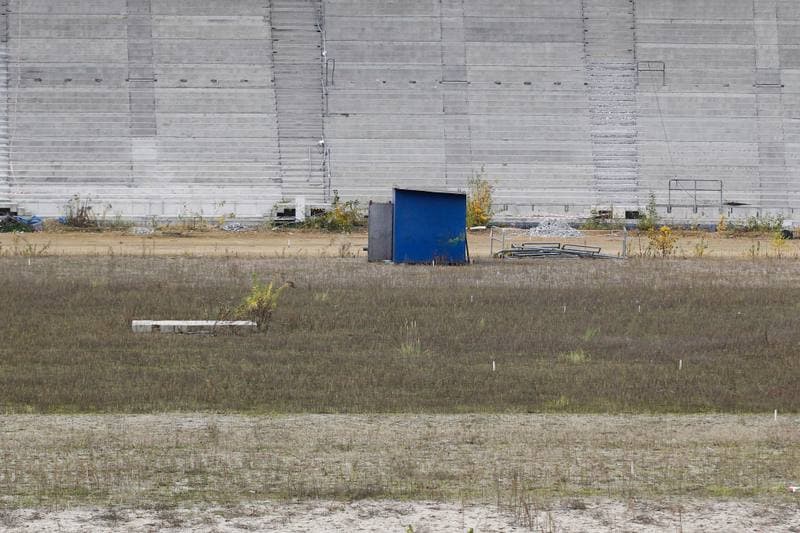 Football. Stadion Slaski. Construction. 24.10.2016