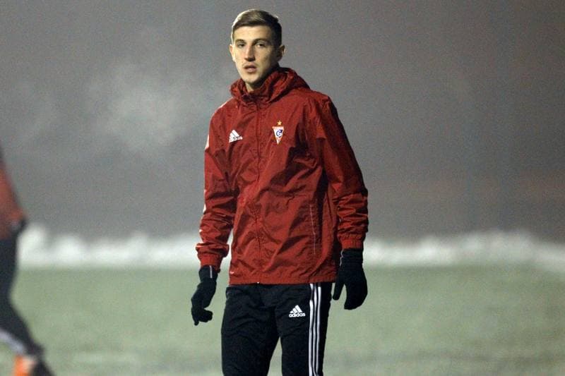 Football. Gornik Zabrze. Training. 07.01.2016