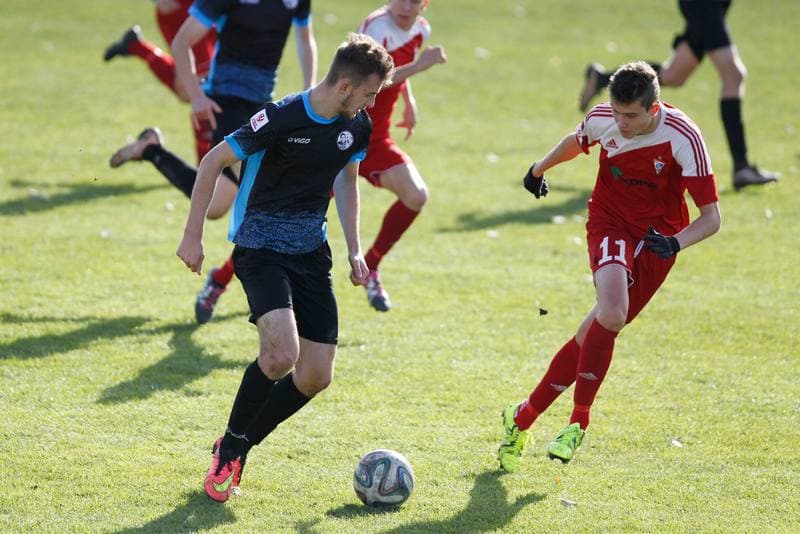 Football. Centralna Liga Juniorow. Gornik Zabrze - Salos Szczecin. 29.10.2016