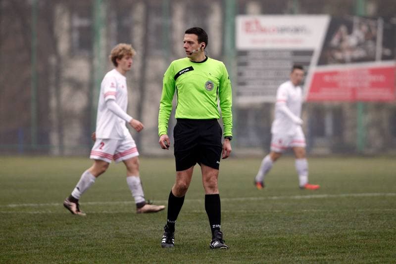 Football. Centralna Liga Juniorow. Gwarek Zabrze - Salos Szczecin. 26.11.2016