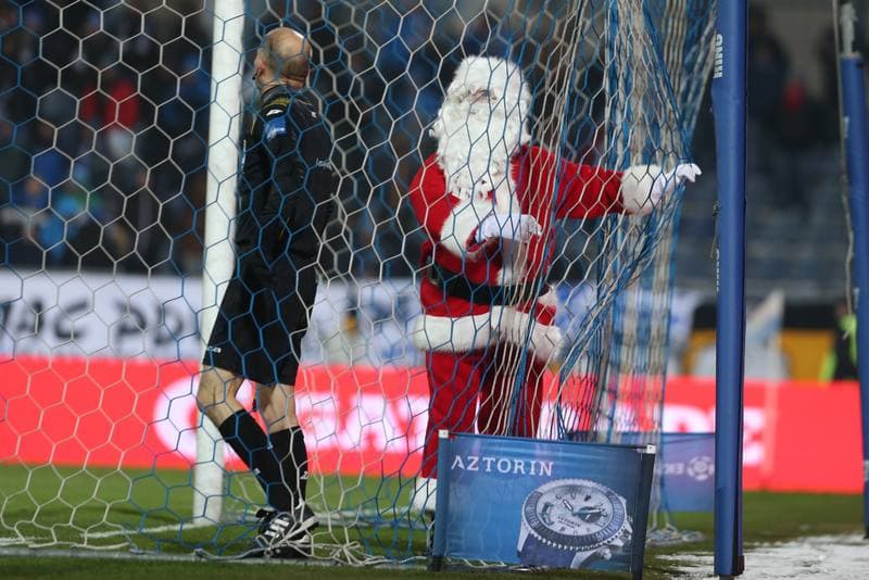 Football. Lotto Ekstraklasa. Ruch Chorzow - Arka Gdynia. 05.12.2016
