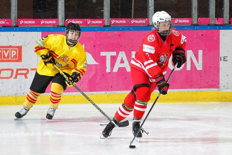 Ice Hockey. TCN. Poland - Spain. 16.02.2018