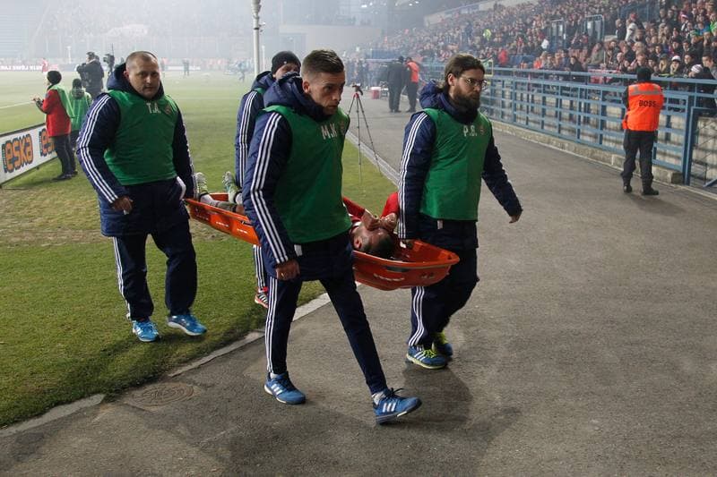 Football. Lotto Ekstraklasa. Wisla Krakow - Cracovia Krakow. 10.12.2016