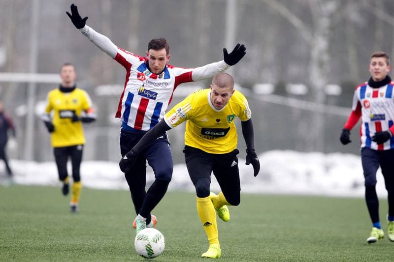 Football. Sparing. GKS Katowice - Odra Opole. 25.01.2017
