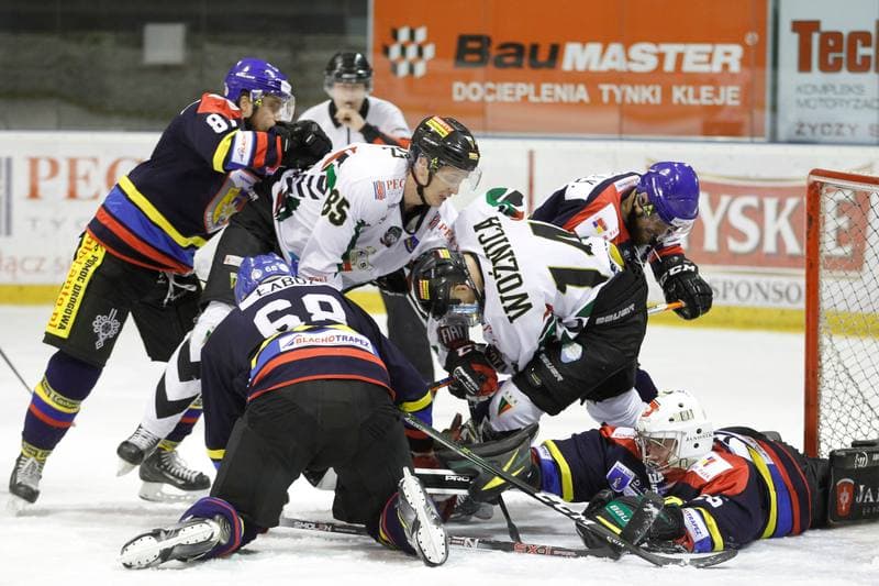 Ice Hockey. Polska Hokej Liga. GKS Tychy - Tatryski Podhale Nowy Targ. 03.01.2017