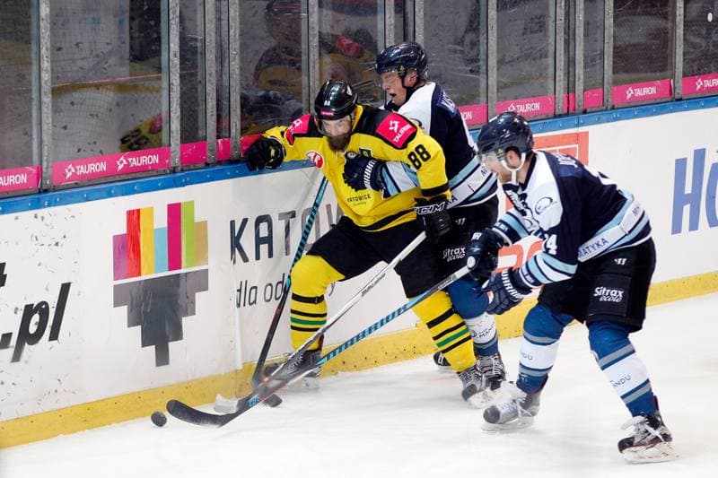 Ice Hockey. Tauron Hokej Liga. Tauron KH GKS Katowice - MH Automatyka Gdansk. 10.01.2017