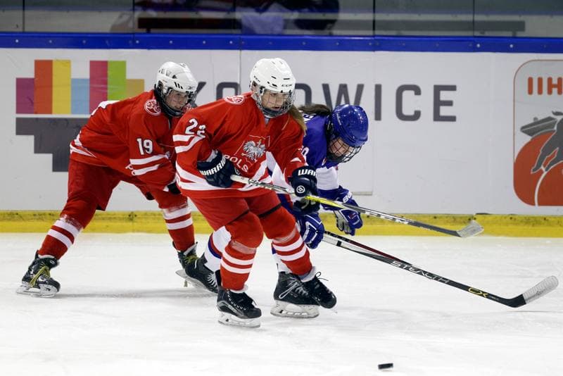 Ice Hockey. U18 Women's World Championship. Poland - Great Britain. 11.01.2017
