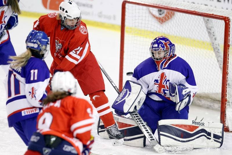 Ice Hockey. U18 Women's World Championship. Poland - Great Britain. 11.01.2017