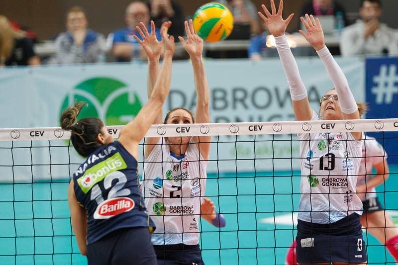 Volleyball. CEV Champions League. MKS Dabrowa Gornicza - Fenerbahce SK. 25.01.2017