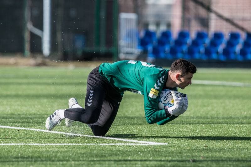 Football. Sparing. GKS Katowice - Garbarnia Krakow. 12.02.2022