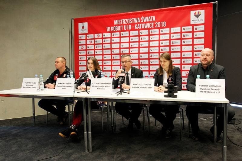 Ice Hockey. Poland. Press Conference. 05.01.2018